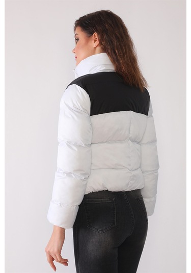 Dewberry Z6649 Kadın Kısa Mont