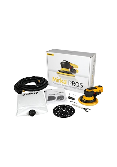 Mirka Havalı Zımpara Hortum + Toz Torbası Pros 650DB Ø 150MM 5.0 MM Orbit