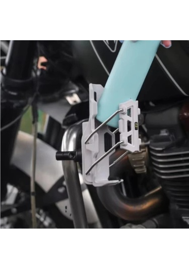 Dashanshop Smnu Grey Evrensel Bisiklet Su Matarası Askısı - Mtb Yol Ve Adv Motosikletler İçin Titreşimsiz Gri