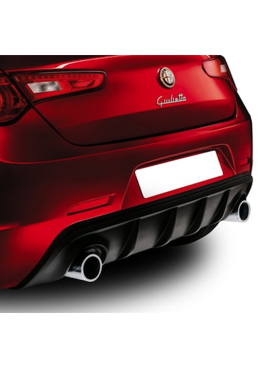 Giulietta Çift Çıkış Difüzör Parlak Siyah