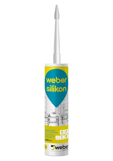 Weber Silikon 280 Ml (Şeffaf) Şeffaf