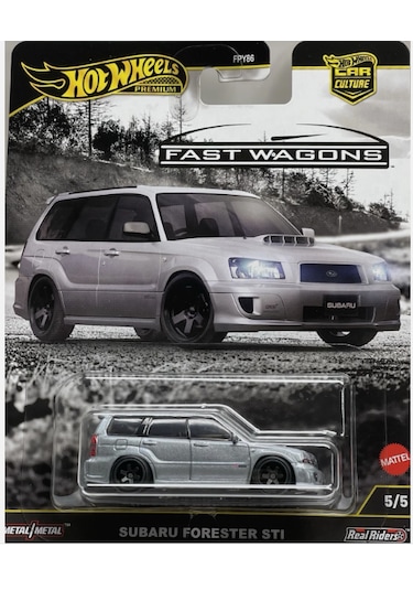 Hot Wheels Subaru Forester Sti 2025 Car Culture Fast Wagons Gri