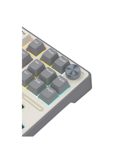 Royal Kludge R87 Pro Beyaz/gri Tkl Kablolu Us Gaming Klavye