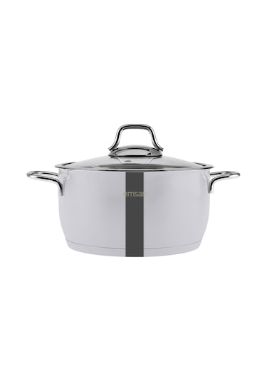 Emsan Valeria 8 Parça Çelik Tencere Seti