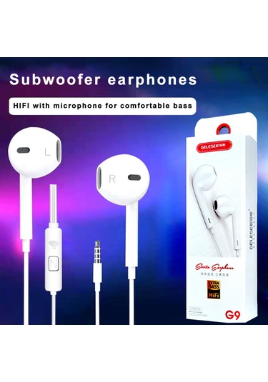 Kulak İçi Kablolu Kulaklık, 3.5mm/type-c Arayüze Uygun -