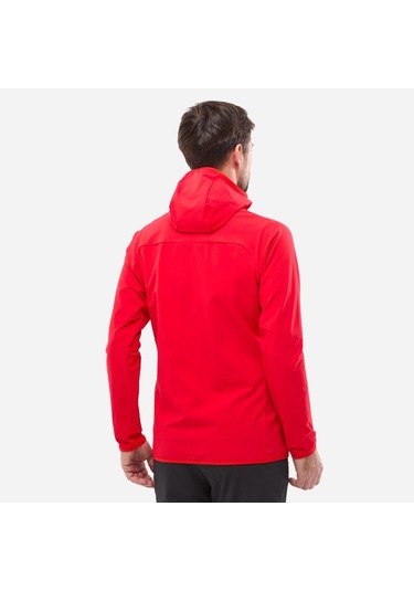 Millet Fusıon Xcs H Erkek Kapşonlu Polar Ceket Tam Fermuarlı Mıv9394 0335 Kırmızı