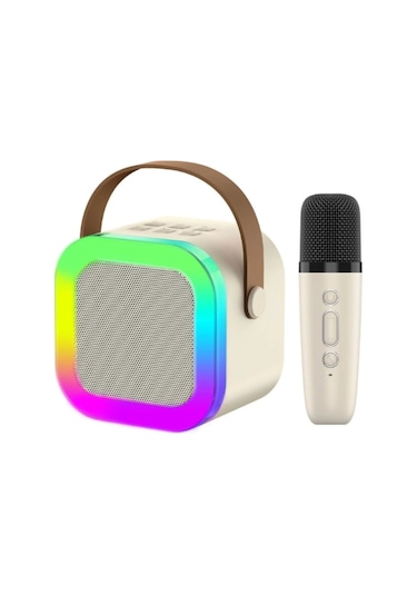 Bluetooth Hoparlör Bt+tf+usb+aux Karaoke Mikrofonlu Platoon Pl-4562