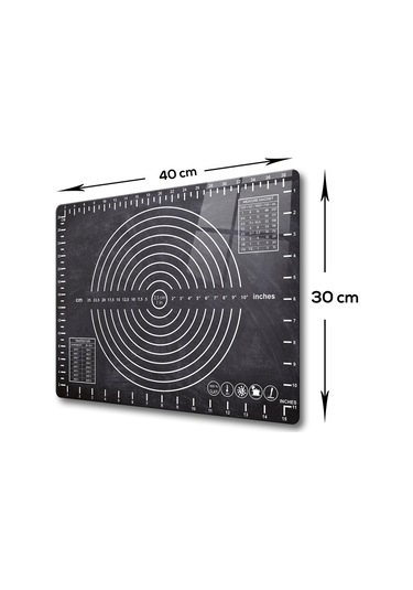 Cam Hamur Açma Matı Karatahta Görünümlü 30cm X 40cm