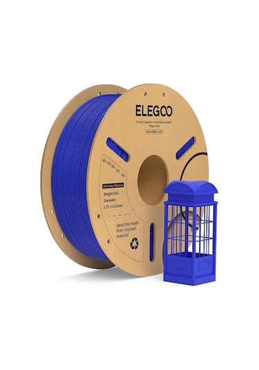 Elegoo Pla+ Filament Koyu Mavi