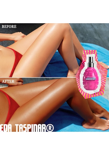 Eda Taşpınar Miami Extreme Bronzing Bomb Bronzlaştırıcı Güneş Yağı SPF0 200 ML