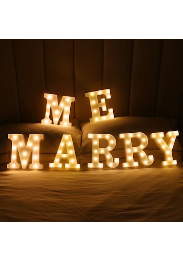 Mektup Lamba Anahtarı Tasarımı Uzun Ömürlü Dekorasyon O