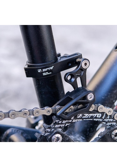 Dinosaurs Decor Hafif Bisiklet Kılavuzu Zincir Koruyucu Dağ Bisikleti Mtb Için Tek Hız Altın