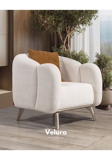 Losso 3+3+1+1 Koltuk Takımı & Oturma Grubu Kahverengi