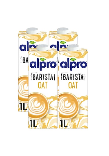 Alpro Barista Profesyonel Yulaf Sütü 4 x 1 L
