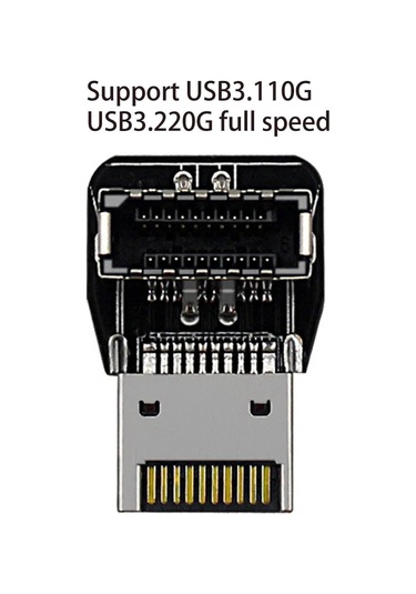 Xiyyadms Type-e Arayüzlü 90 Derece Dirsek, Usb 3.1 10gbps Hızlı Veri Transferi, Bilgisayar Ana Kartı Usb-c Bağlantı Sorunu Çözücü Ph74-b/ph74-a Seçenekli