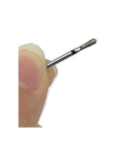 10 Adet Elmas Burs Diş Fg 1.6mm Yüksek Hızlı Matkaplar Parlatma Pürüzsüzleştirici Diş Parlatıcılar Ex-20s