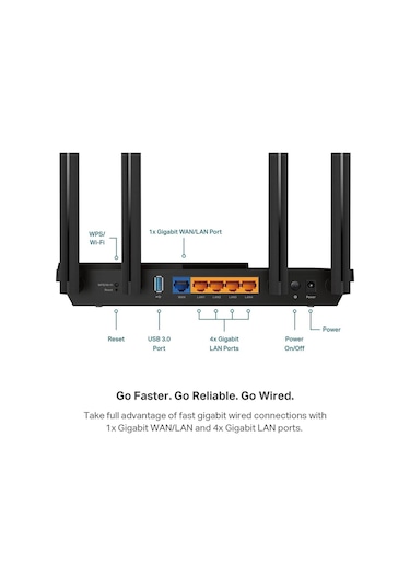 Archer Ax55, Ax3000 Mbps Dual Band Gigabit Wi-fi 6 Router