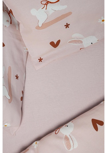 Cotton Collection %100 Pamuk Bebek Nevresim Takımı Bunnies