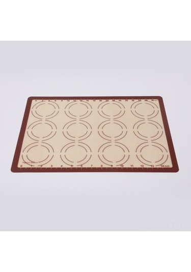 Youtek Yüksek Sıcaklığa Dayanıklı Platinum Silikon Hamur Yoğurma Matı - 42x29.5cm, Yemek Dereceli, Kaymaz Yüzeyli Fırın Matı Diğer