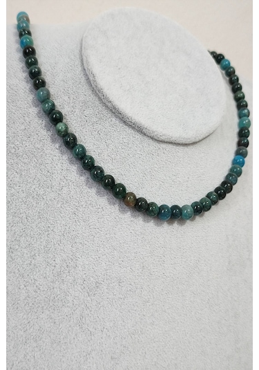 Badeaccessories Apatit Doğaltaş Kolye 6 MM