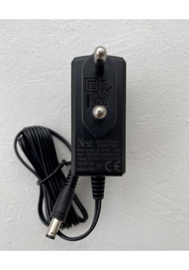 Next Uydu Alıcı 12V 1 Amper Adaptör