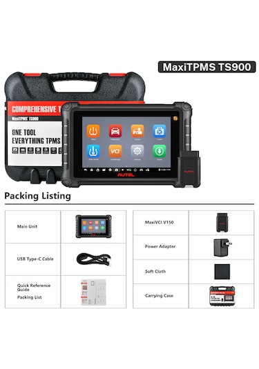 Autel Maxitpms Ts900 Tpms Ve Arıza Tespit Cihazı-özel Energy Otom