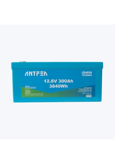 Antfea 12.8v 300ah Abs Lityum Akü Akıllı Ekran Lifepo4