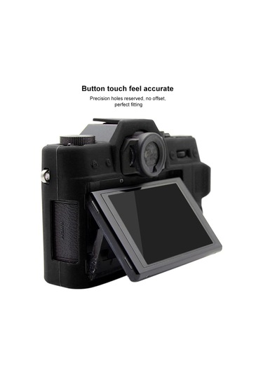 Puluz Soft Silicone Protective Case For Fujıfılm Xt10 Black