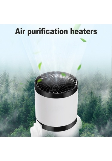 Pazly 12v/24v Araç Isıtıcı Ve Fanı - Hızlı Isıtma/soğutma, 360 Dönümlü, Taşınabilir, Düşük Gürültü