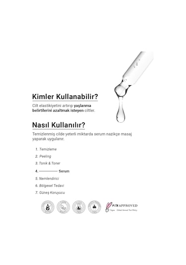 The NewLab Ve   Peptit Bitkisel Kolajen Yüz Serumu 30 Ml (Peptide Complex)