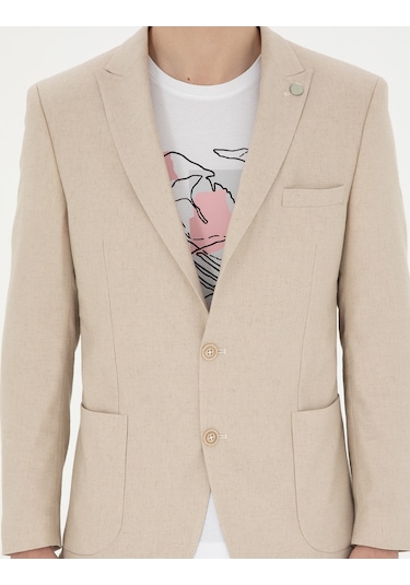 Pierre Cardin Erkek Bej Ceket 50285244-vr011 Bej Pierre Cardin Erkek Bej Ceket 50285244-vr011 Bej