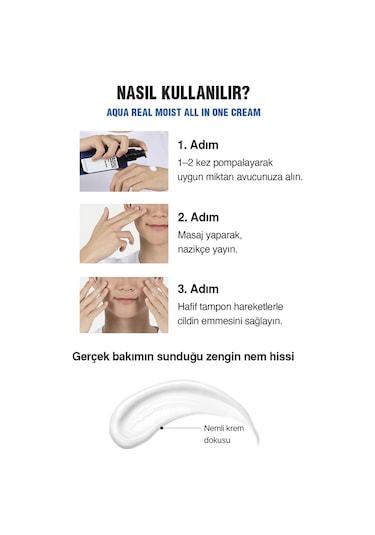 Dashu Mens Aqua Real Moist All İn One Cream