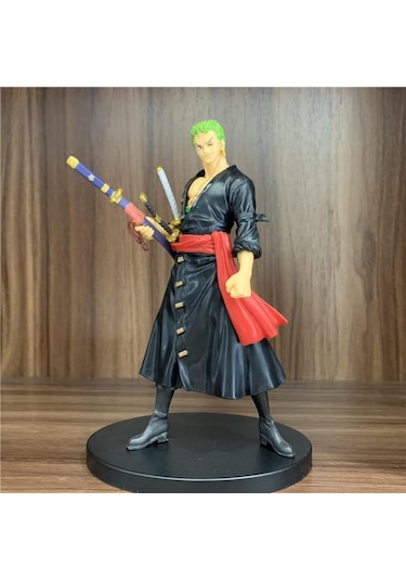 One Piece Roronoa Zoro Anime Aksiyon Figürü - 18 Cm Detaylı Model