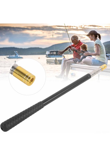 Wezone Çelik Konstrüksiyonlu, 40-150cm Genişletilebilir, Kaymazlastırılmış Tutamaklı, Kolay Montajlı Balık Ağçısı Çubuğu - Çanta Taşınabilir, Göl/havuz/ Deniz Uygun