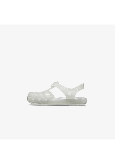 Crocs Isabella Glitter T Bebek Gri Sandalet Düz 208444 Gri