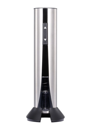 Ulzyvf Usb Şarjlı Otomatik Mantar Çekme Makinesi - Şarap Açacağı, Gümüş Paslanmaz Çelik Gümüş