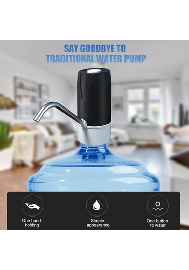 Teltree Usb Şarjlı Taşınabilir Su Pompası - Kamp, Ofis Ve Seyahat İçin Pratik Su Dispanseri Diğer