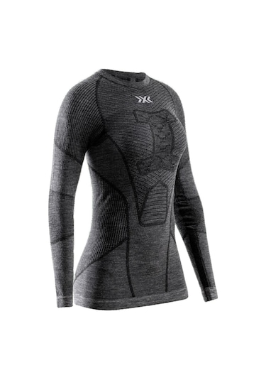 X-Bionic X-bıonıc X-bıonıc Termal Merino Kadın Uzun Kollu Üst 1414 Gri