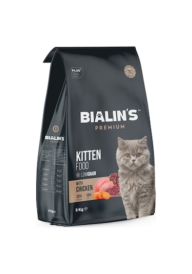 Bialins Premium Yavru Kedi Tavuklu 3kg