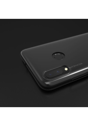 Huawei P Smart 2019 Kilif Seffaf Silikon Kamera Korumali 3D Tipal 390478203