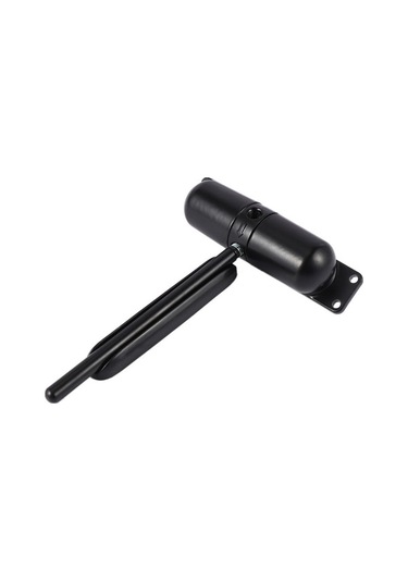 Ulzyvf Yüzeye Yaylı Siyah Set Monte Kg Kapı Kapatıcı Ayarlanabilir 20-70 İm