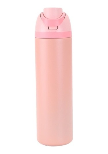 Andy More 304 Paslanmaz Çelik Termos Bardak Açık Taşınabilir Spor Su Bardağı Çift Katmanlı Vakum Çift Içecek Sıçrama Kupası Q6cce2 Yeşil-mavi-pembe