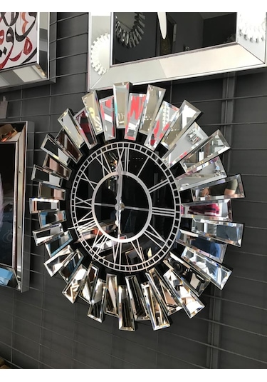 Elite Piyano Modeli Aynalı Saat 70 CM