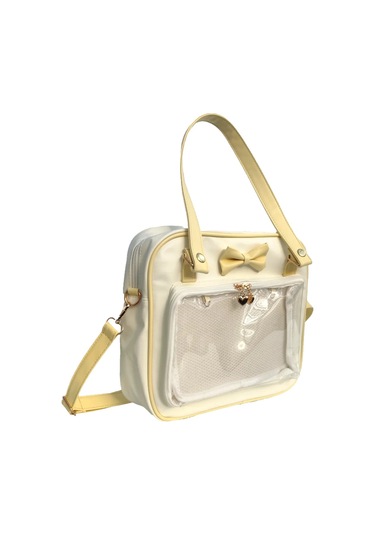 Ranray Şeffaf Pencereli Sırt Çantası Sarı Fiyonk 324585730 Gri