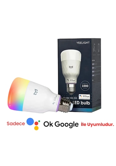 Yeelight M2 Led Akıllı Ampul E27 (Renkli)