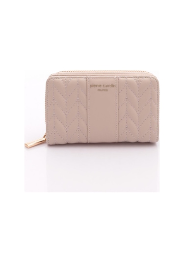 Pierre Cardin 06pc24k5022 Kadın Cüzdan Bej Kapitone
