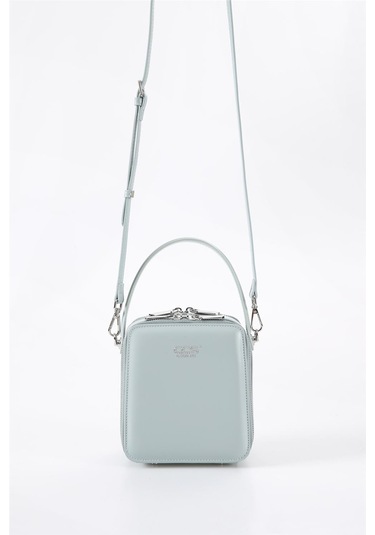 Ççs 17561 Kadın Omuz Askılı El Çantası-mavi Mavi