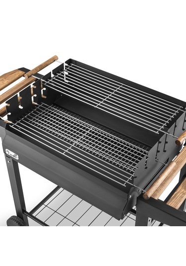 The Favilla Grillchi Standlı Yükseklik Ayarlı Çift Izgara Barbekü