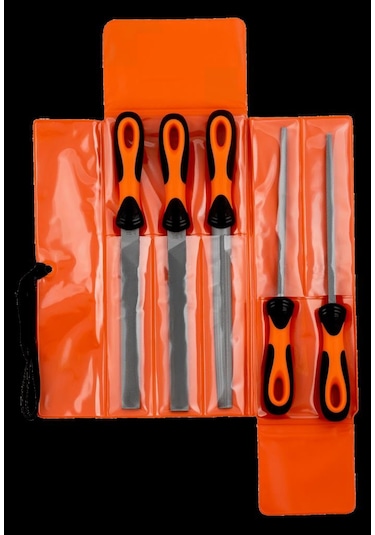 Bahco 5 Li Eğe Takımı Saplı 8''