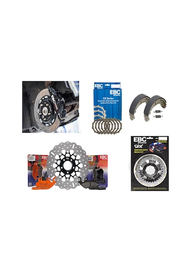 Ebc Fa436Hh 2017-2021 Honda Cbr 600 Rr Sinterli Arka Fren Balata